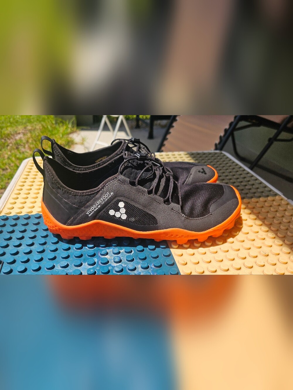 Size 10 - Vivobarefoot Primus Trail SG Orange